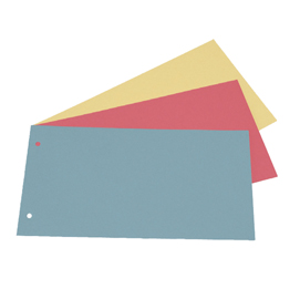 200 separatori manilla 200gr 125x230mm giallo cdg