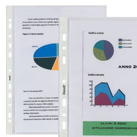 50 buste forate 21x29,7 1725uni/15 superior liscia favorit