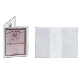 50 buste porta carta d'identita' 02/7200 16x11,5cm favorit