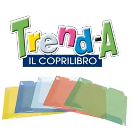 5 coprilibro trend-a preformato trasparente fino a 48x31cm ri.plast