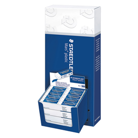 526 50 ca4 espositore 80 gomme mars plastic staedtler