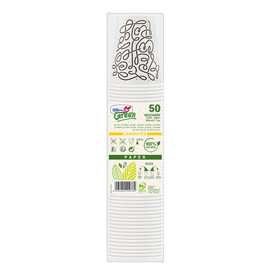 50 bicchieri 250ml in carta coffeetogo doplagreen