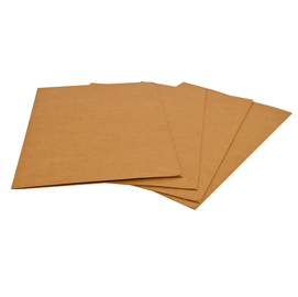 50 cartelline semplici 24,5x34cm in kraft avana fsc starline
