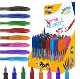 943461 espositore 48 penne geloscity illusion colori assortiti bic