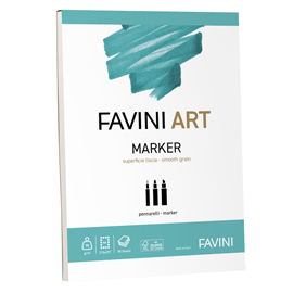 Album collato marker favini art 50fg 70gr a4