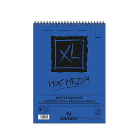 Album spiralato xl mix media 29,7x42cm 300gr 30fg