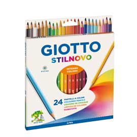 Astuccio 24 pastelli stilnovo giotto