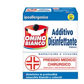 Additivo disinfettante baby igienic 450gr per tessuti omino bianco