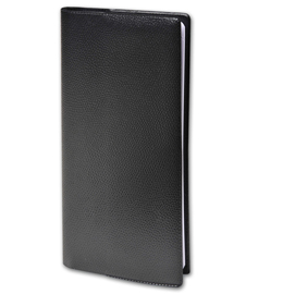 Agenda planing planital c/spirale 8,8x17cm impala nero 2021 quo vadis