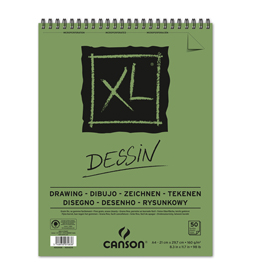 Album spiralato lato corto xl drawing a4 50 fg. 160 gr. Canson