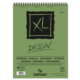 Album spiralato lato corto xl drawing a3 50 fg. 160 gr. Canson