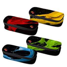 Astuccio ovale colorosa 13x9x5cm colori assortiti riplast