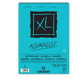 Album xl aquarelle f.to a3 300gr 30fg canson