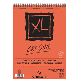 Album xl croquis a4 90gr 60fg canson