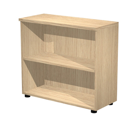 Armadio modulare basso a giorno 90x44cm - h85cm rovere