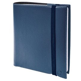 Agenda settimanale timelife 2022 - 16 x 16 cm - blu metal - quo vadis