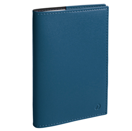Agenda settimanale ministro prestige 2023 - 16 x 24 cm - copertina prestige - blu acciaio  - quo vadis