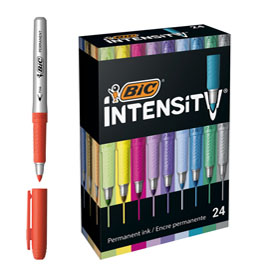 Astuccio 24 marcatori intensity colori assortiti bic