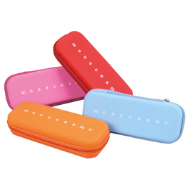 Astuccio silicone monocromo - 12 x 20 cm - colori assortiti - pigna