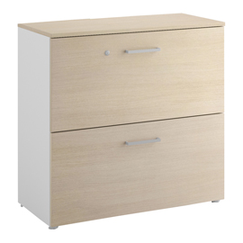 Armadio modulare filing - con 2 classificatori - 90 x 41,6 x 86,9 cm - rovere - linekit