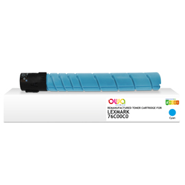Armor toner ciano per lexmark 76c00c0 _11.500 pag