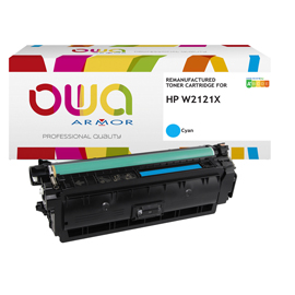 Armor toner ciano per color laserjet pro flow m578-pro mfp m554-pro mfp m555