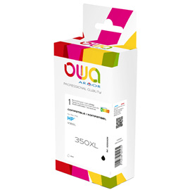 Armor cartuccia compatibile nero per hp 350xl