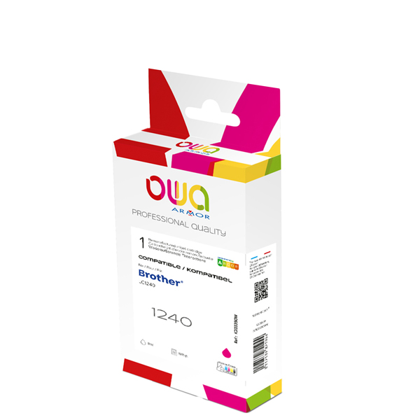 Armor cartuccia magenta per brother lc1240 -7.5ml