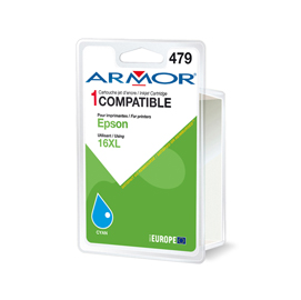 Armor - cartuccia per epson - ciano - t163240 (xl) - 8,5 ml