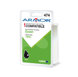 Armor - cartuccia per epson - nero - t181140  (xl) - 12 ml