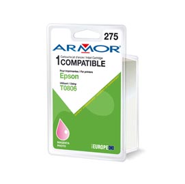 Armor - cartuccia per epson - magenta chiaro - t080640 - 9,5 ml