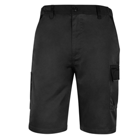 Bermuda da lavoro m1be2 - taglia xl - twill/poliestere/cotone - grigio scuro - deltaplus