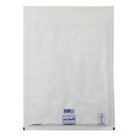 Busta imbottita sacboll - fg (25 x 39 cm) - carta - bianco - blasetti - conf. 10 pezzi