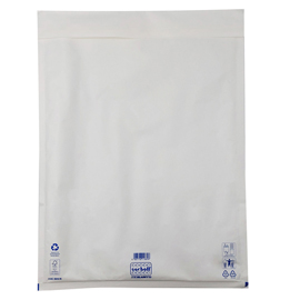 Busta imbottita sacboll - k (37 x 55 cm) - carta - bianco - blasetti - conf. 10 pezzi