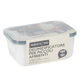 Box deumidificatore - per ambiente - 180 gr - senza profumazione - perfetto