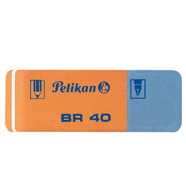 Box 40 gomme pelikan br/40 blu-rossa
