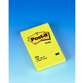 Blocco 100fg post-it®giallo canary 76x51mm 656