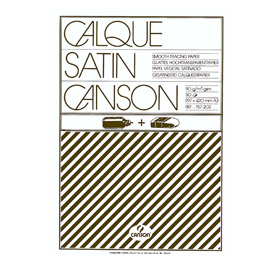 Blocco carta lucida manuale a3 50fg 90gr canson