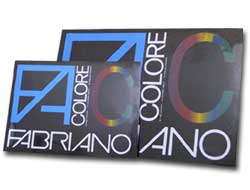 Blocco facolore (330x480mm) 25fg 220gr 5 colori fabriano
