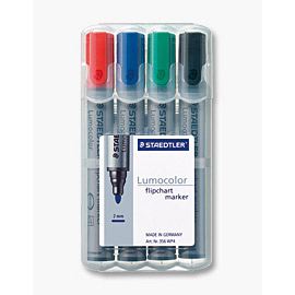 Busta 4 marcatore lumocolor flipchart 356 staedtler