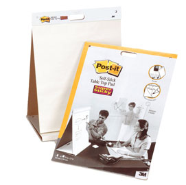 Blocco autoportante 20fg super sticky 563r 51x69cm post-it