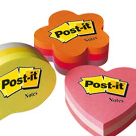 Blocco fiore 225 foglietti post-it® 70x70mm 2007-f 72gr