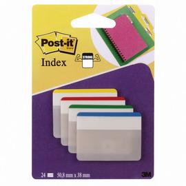 Blister 24 post-it index strong 686f-1 50,8x38mm x archivio