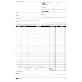 Blocco fatture 1 aliquota iva 33/33/33 fogli autoric. 29,7x21 e5284a