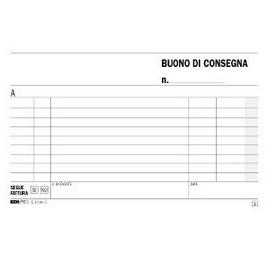 Blocco buoni di consegna 50/50 12x17,5cm ric e5197c