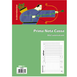 Blocco prima nota cassa 21x30 50x2 autoricalcante e5366a