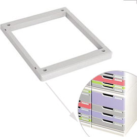 Base modulo a4/a3 grigio multiform