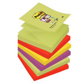 Blocco 90foglietti post-it®super sticky z-notes 76x76mm r330-6ss-marrakesh