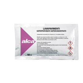 Bustina 50ml lavapavimenti linea monodose alca