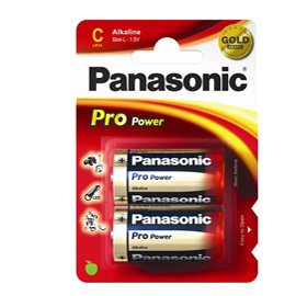 Blister 2 mezze torce lr14 pro power c panasonic